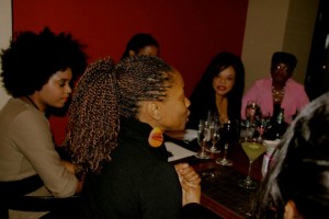 Sari talking positive images of Black women in the media.