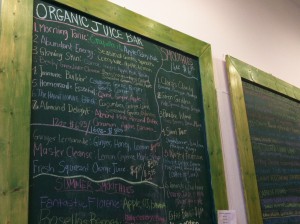 Organic juice in DC