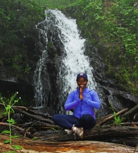Meditation by the Waterfall