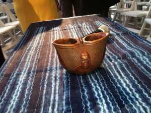Congo wedding Cup. Both partners must drink from same cup.