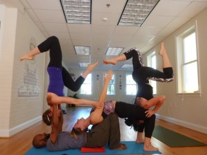 Group Acro Yoga Creation 