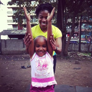 Taking yoga to the Kenya's next generation.