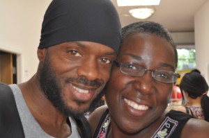 Yoga Teacher Tano Mazi and co-founder Khadijah Tribble 