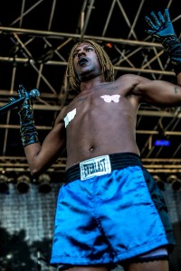 Performer Mykki Blanco boxing conventions