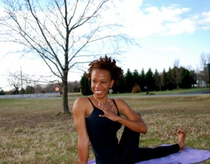 Chantelle Britton uses yoga as a service to her community