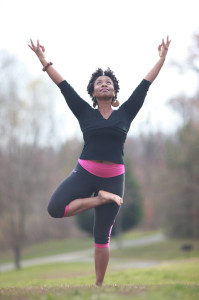 Tree Pose keeps me grounded and sensible.